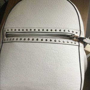 White backpack